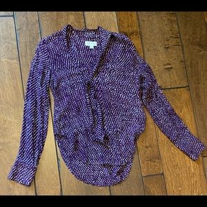 Cloth and Stone violet blouse